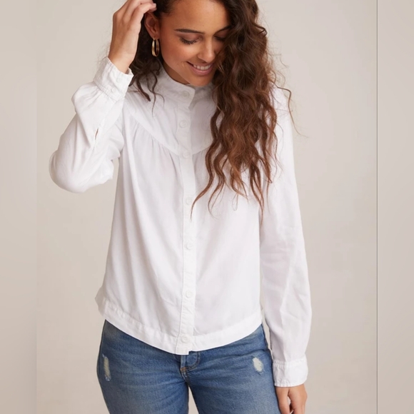 Bella Dahl white button-up blouse - Picture 11 of 13